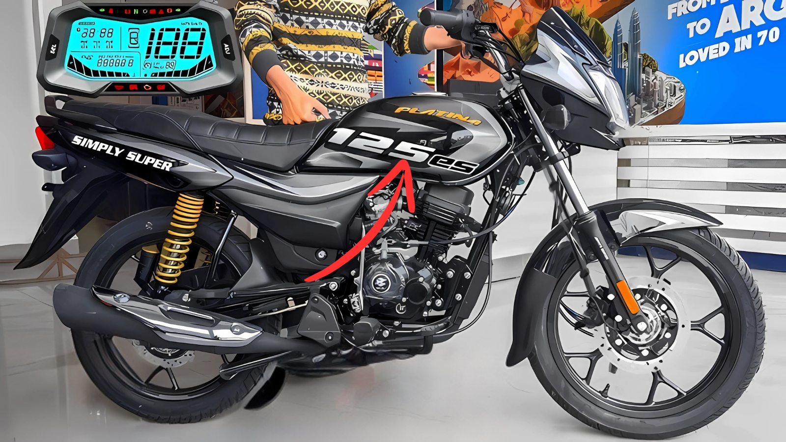 Bajaj Platina 135